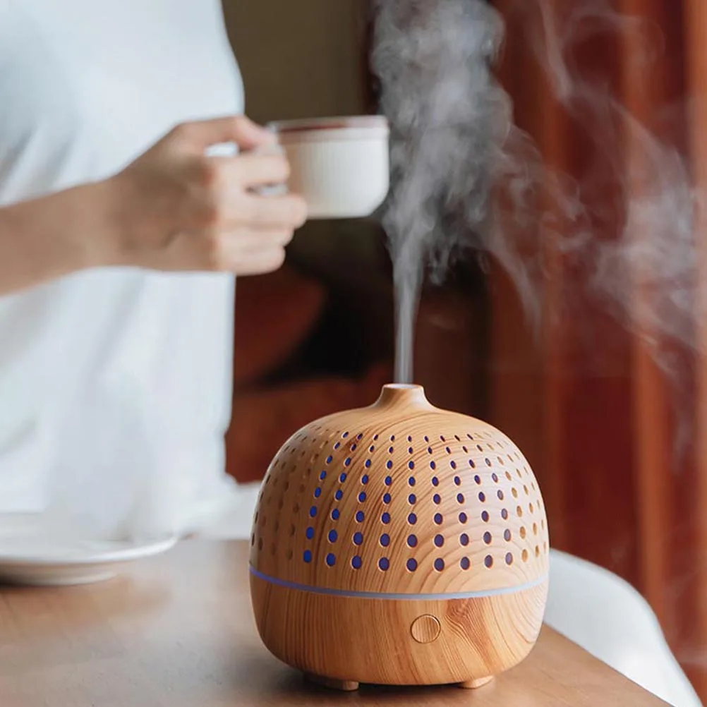 

1Pc Humidifier Quiet Essential Oil Diffuser Mini Aroma Fragrance Diffuser Aroma Diffuser Humidifier Home Vaporizer for Bedroom