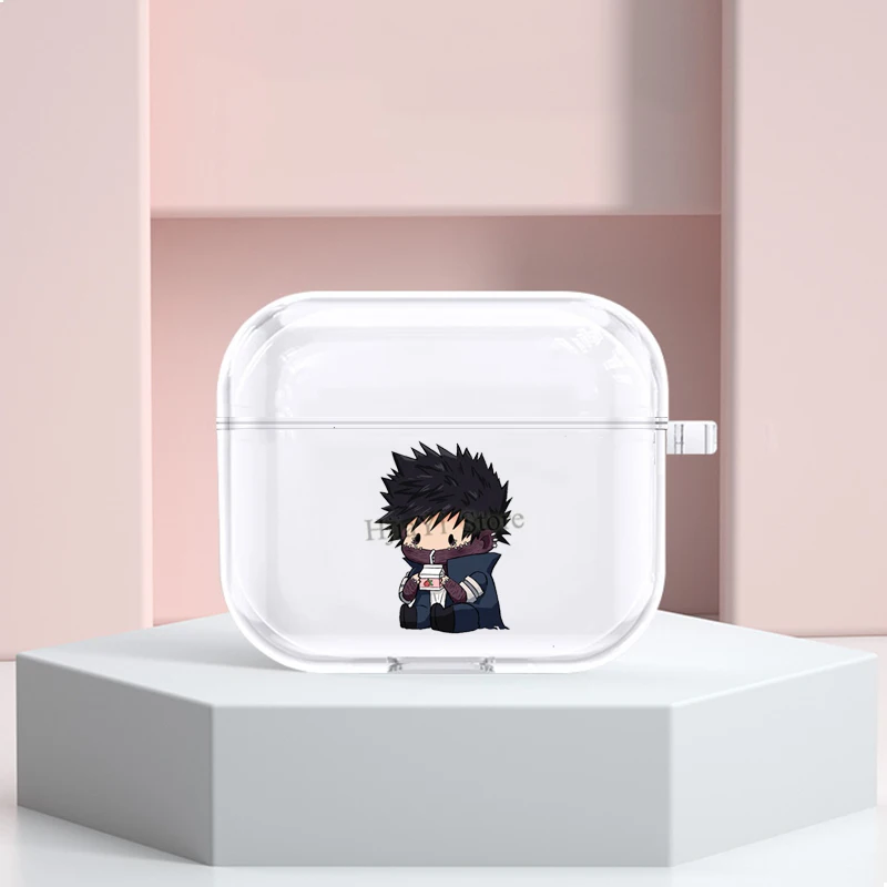 

Chibi милый Dabi BNHA чехол для Apple Airpods 3 мягкий чехол для Airpods Pro Airpods 2 беспроводные наушники Funda