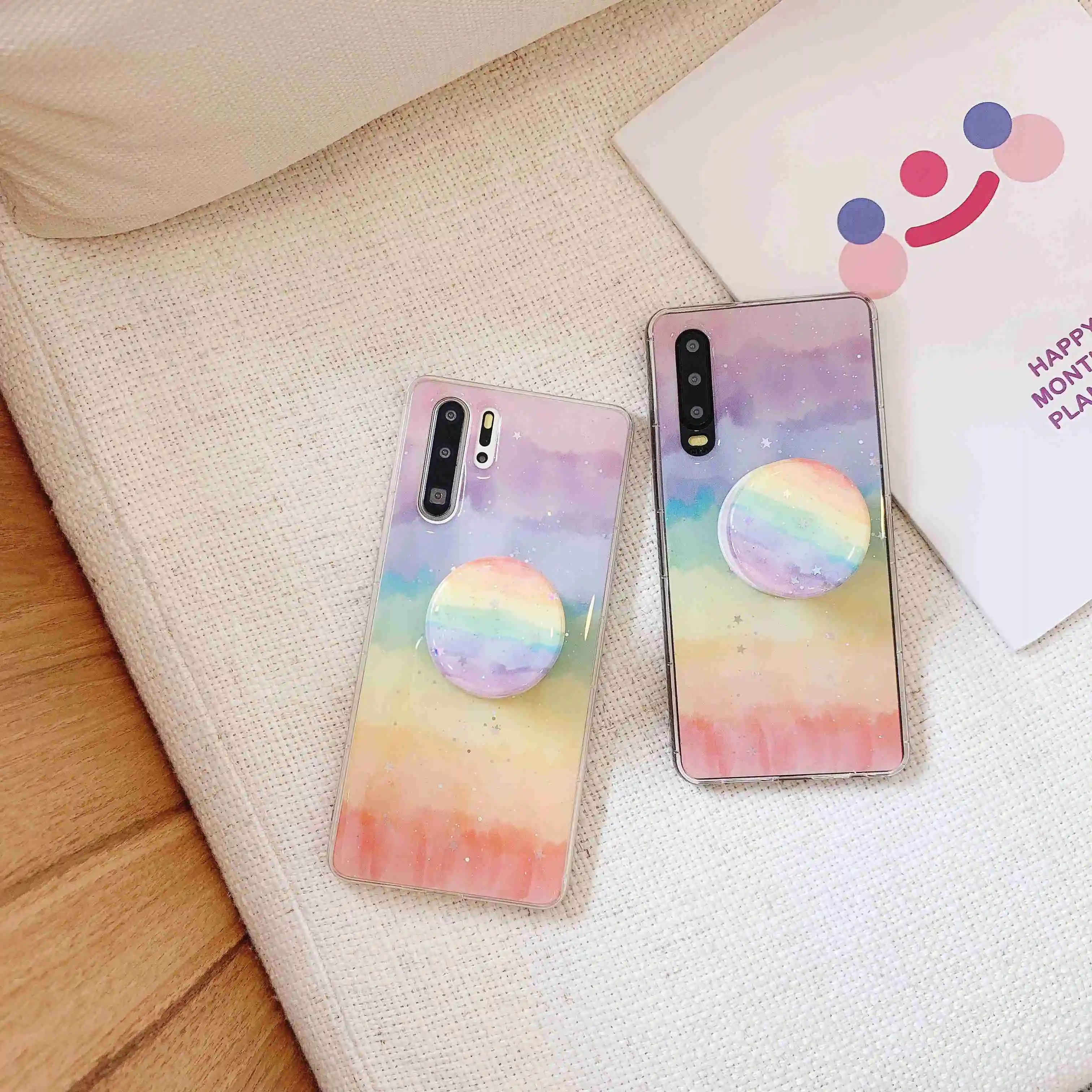Чехлы для Iphone 6 6s 7 8 Plus X Xs Max 11 Pro Чехол разных цветов раскрашенный эпоксидный
