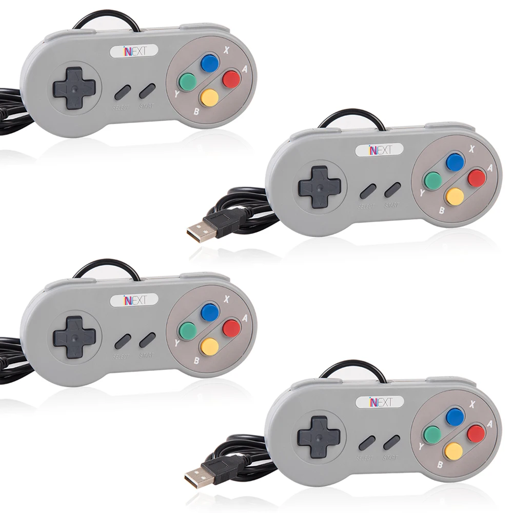 Проводной джойстик контроллер USB геймпад USB игровой контроллер Joypad для ретро SNES игровой коврик для Windows PC MAC