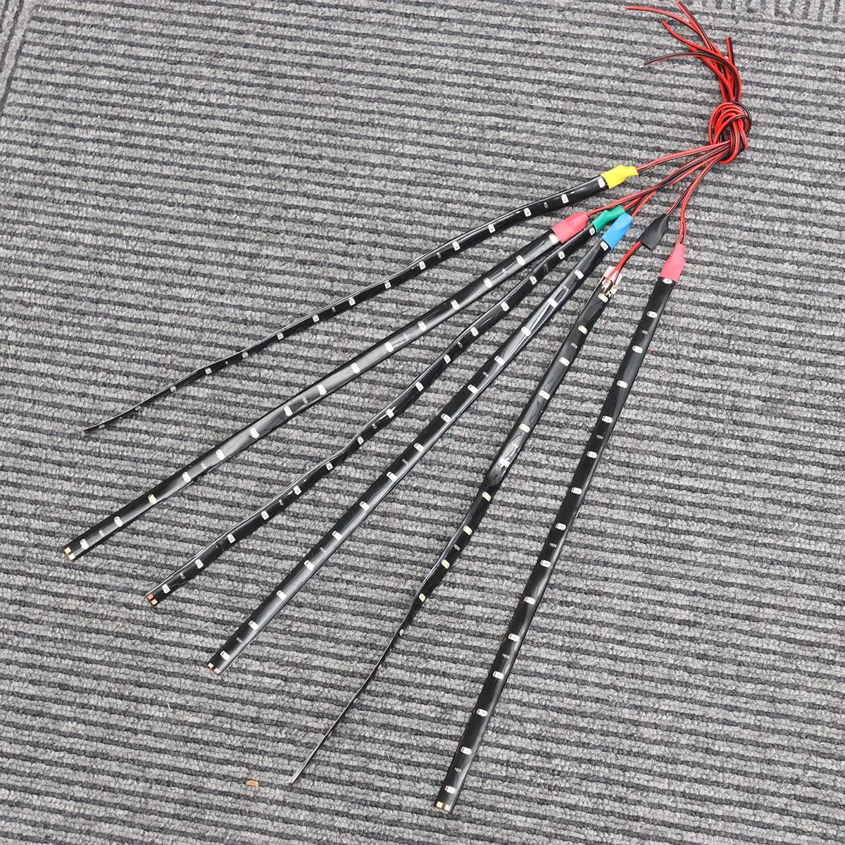 6 шт. автомобильные канатные огни украшения Гибкие водонепроницаемые