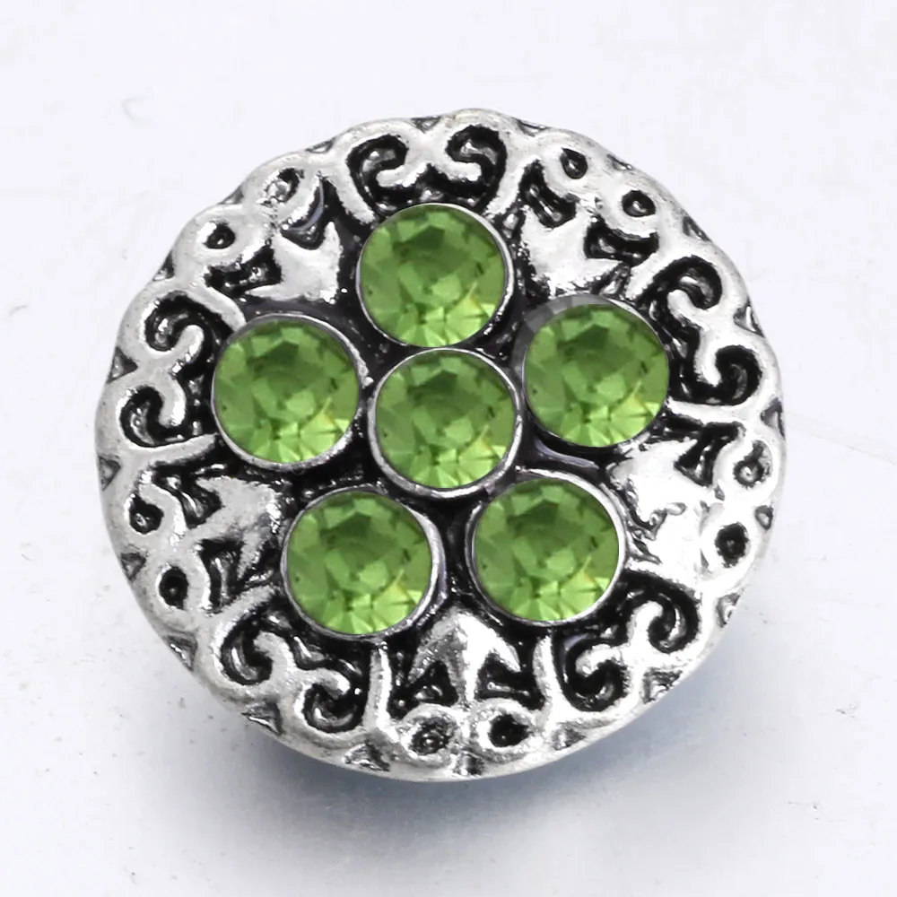 10 шт./лот новинка 12 мм ювелирное изделие винтажный горный хрусталь кнопки