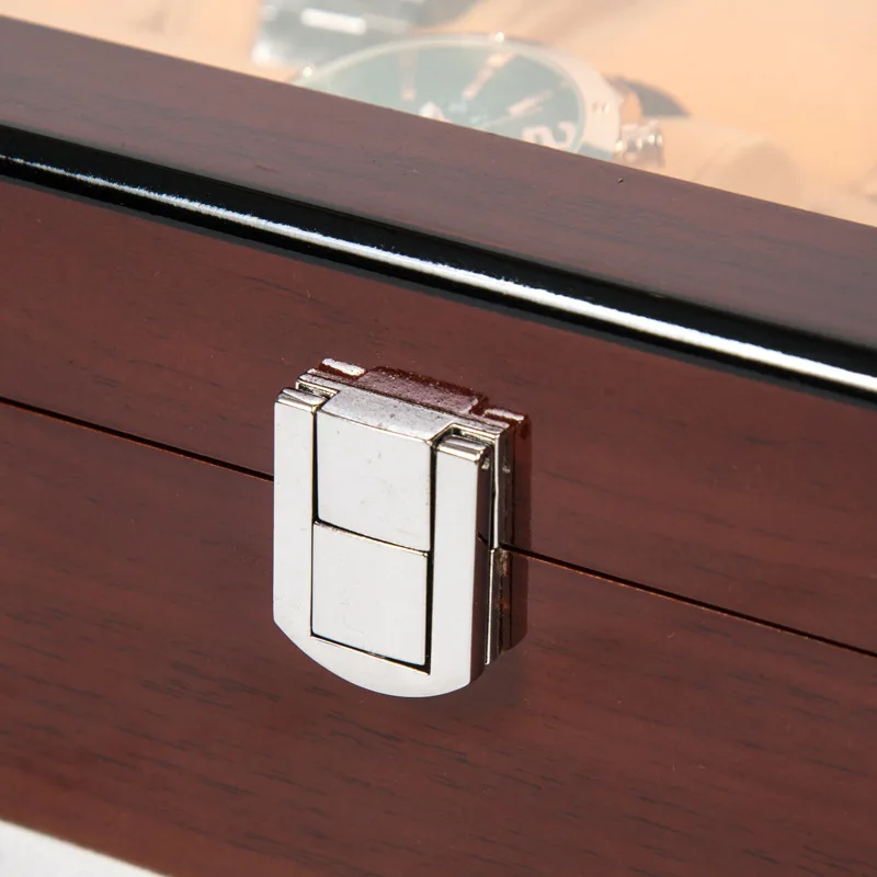 

Watch Organizer with 6 Slots Watch Box Velvet Pillow Watches Storage Case for Clock Watches Jewelry Boxes Case Display best gift