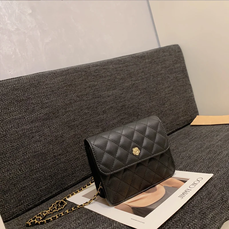 Сумка для женщин сумка и клатч с ромбовидной сеткой на цепочке ношения весной