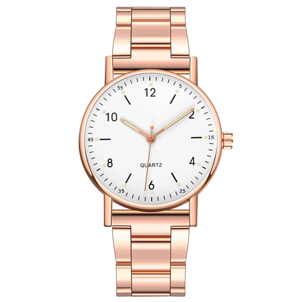 

New Dames Horloge Ladies High-end Quartz Watch Stainless Steel Luminous Dial Leisure Watch Relojes Para Mujer Montre Femme