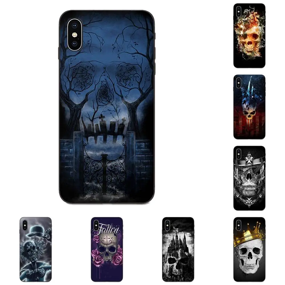 Лидер продаж роскошный череп с привидениями для Galaxy A10S A20S A2 Core A30S A40S A50S A70S A90 5G M10 M30S