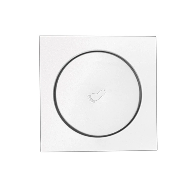 

Stainless Steel Floor Drain Sewer Up & Down Drain Anti-blocking Filter Shower Floor Cover Metal Anti-smell Pedal