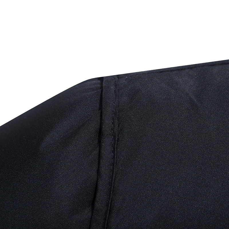 2021 winter new down jacket slim handsome men's hooded long thickened leisure warm coat fashion brand White duck down Windproof