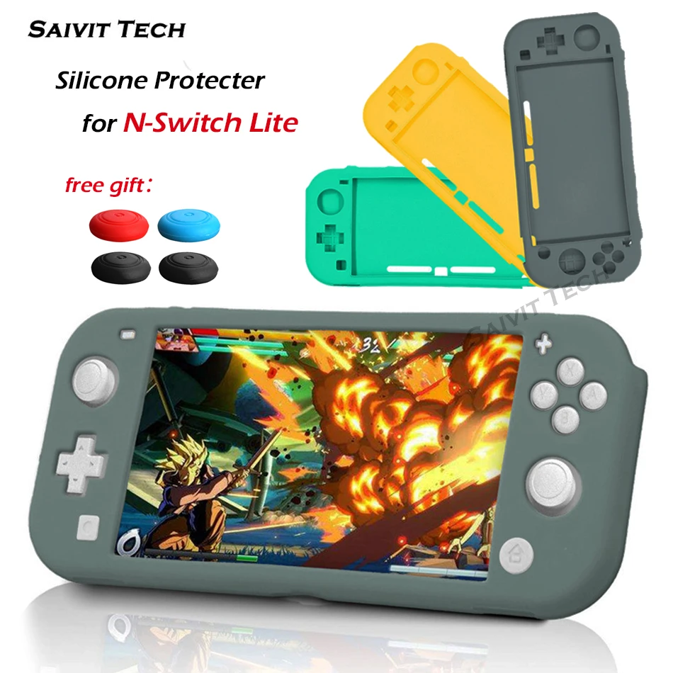 Мягкий защитный чехол из ТПУ для Nintendo Switch Lite силиконовый Mini | Электроника