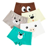 4pcslot 1 12y kids cartoon lovely underwear baby cotton boxers panty teenager underpants childrens shorts panties for boys