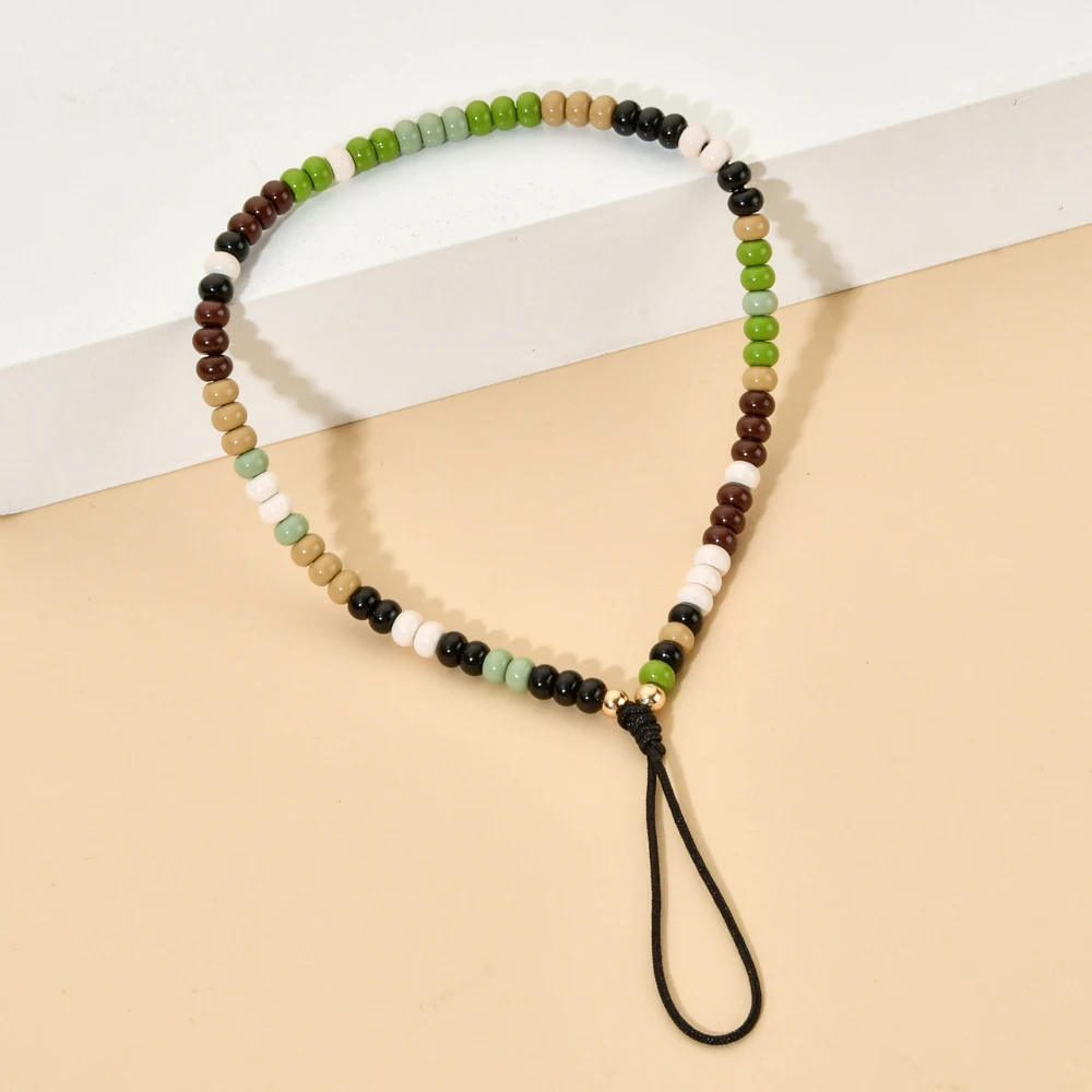 ZMZY Новый мобильный телефонный ремешок-петля Цветной оберег веревки DIY чехол для сотового телефона, висячий шнур для женщин Летняя бижутерия.