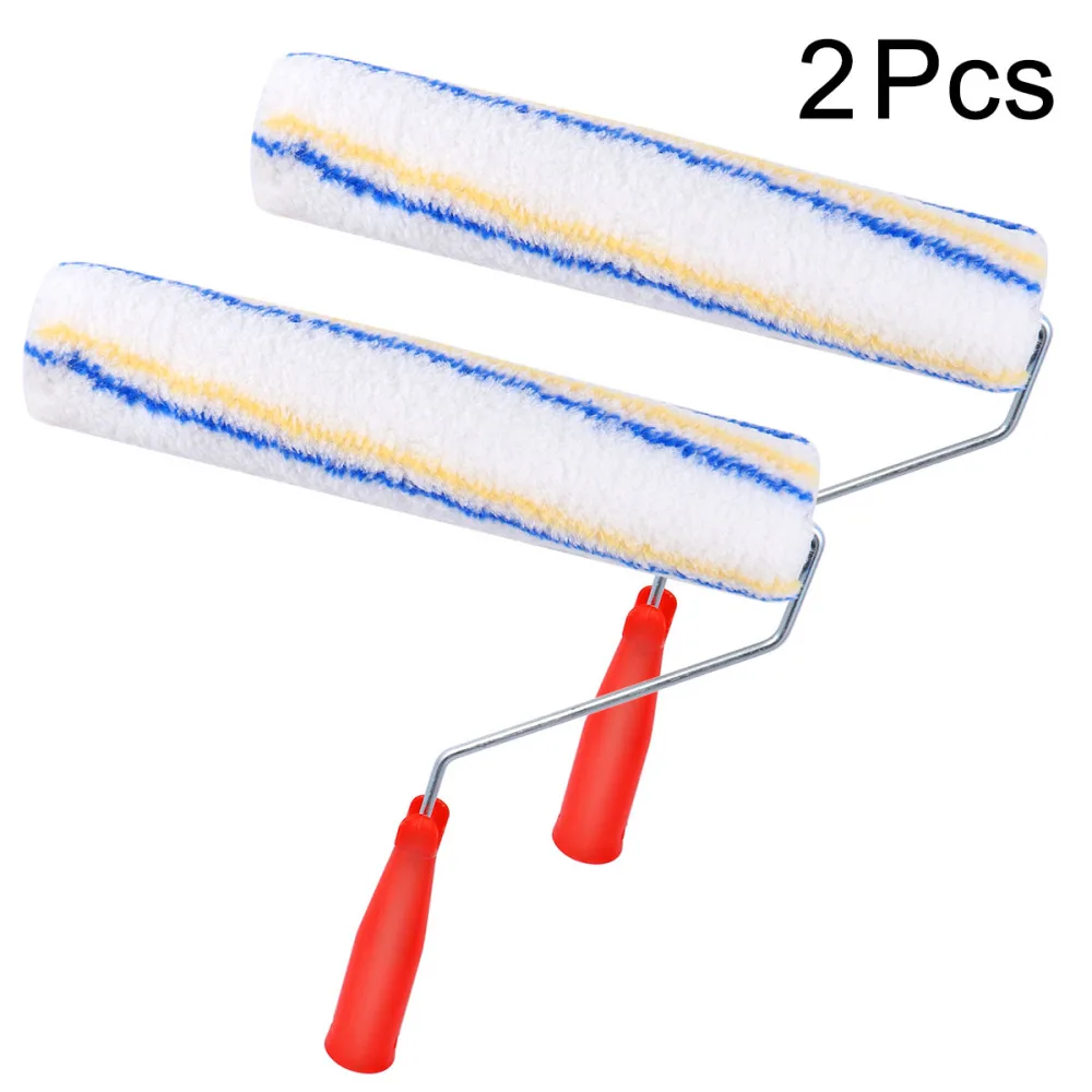 

2pcs 300mm Paint Roller Brushes Professional Handheld Wall Paint Brushes Painting Tools