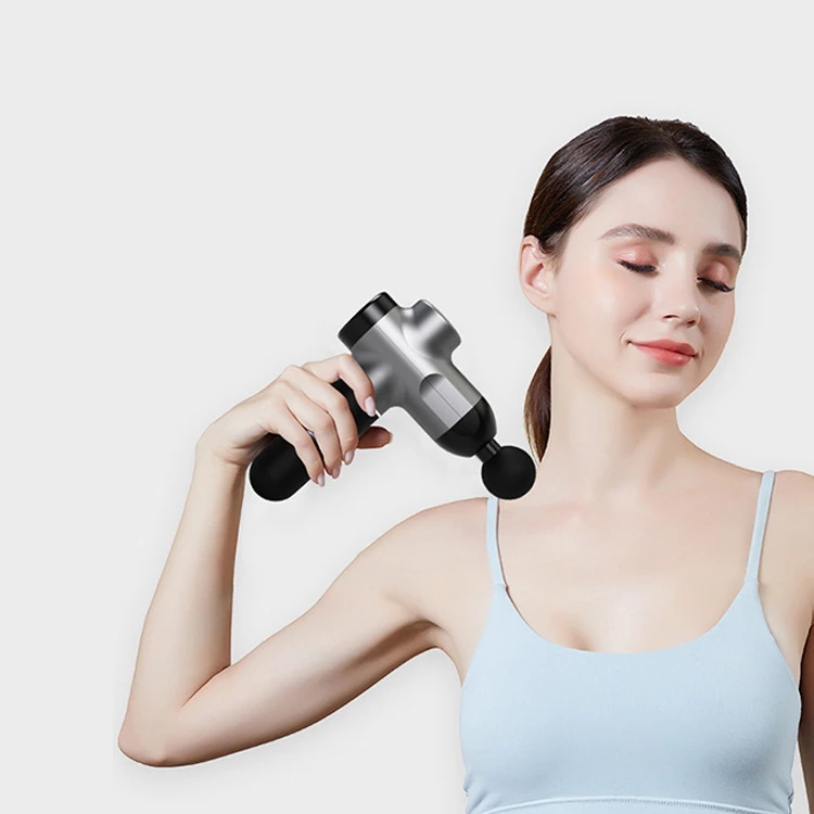 

Fascia Gun Muscle Relaxation Artifact Electric Deep High Frequency Vibration Fitness Muscle Massage Thump Massage Gun