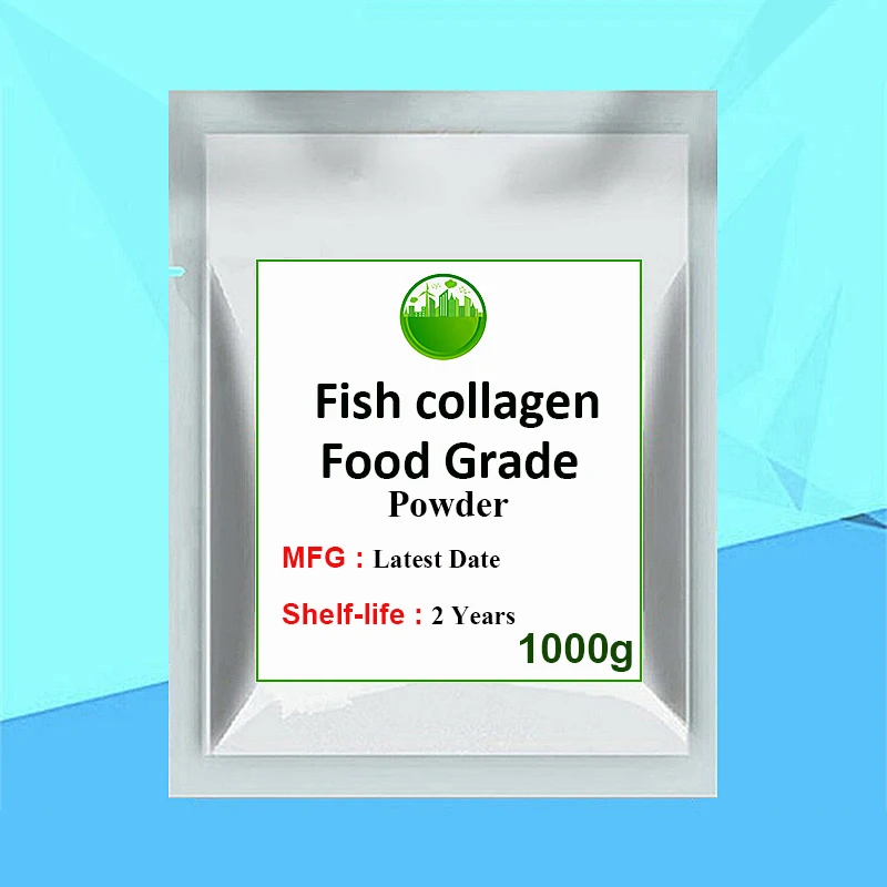 

Fish Collagen Powder Hair,Skin,Nails,Joints Bones Health Support,Skin Tonic,Remove Wrinkles Food Grade Hydrolyzed Marine