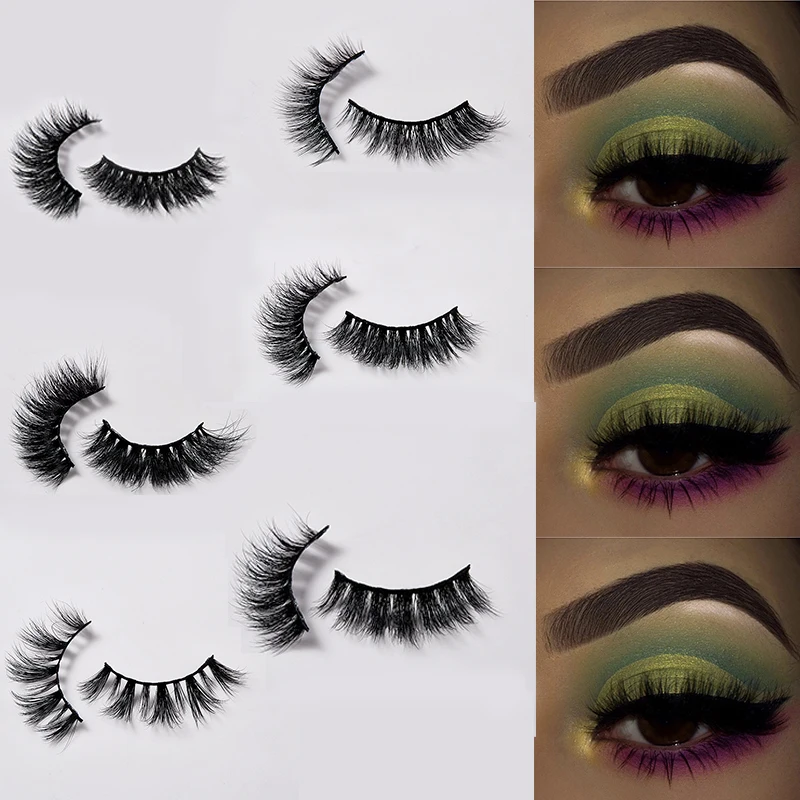 Новинка 5D норковые волосы ресницы набор ручной работы натуральные длительное