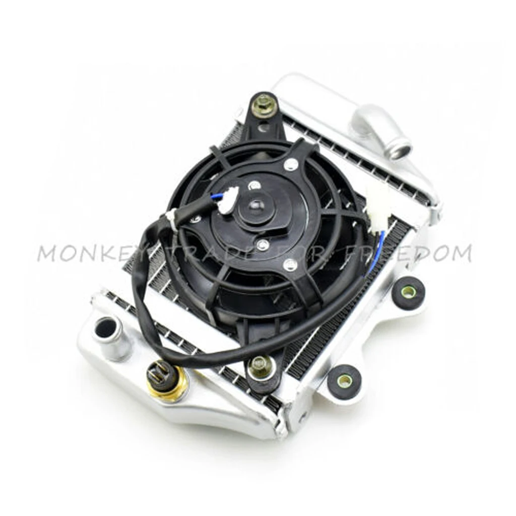 Радиатор водяного охлаждения ATV двигатель и вентилятор для мотоцикла XMoto Apollo Zongshen