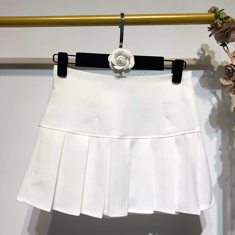 Фото Pleated High Waist Mini Skirt Women Sexy White Micro Ladies Korean Style Summer Miniskirt Y2k Egirl Hot accessory Женская одежда Pleated High Waist Mini Skirt Women Sexy White Micro Ladies Korean Style Summer Miniskirt Y2k Egirl Hot accessory Женская одежда