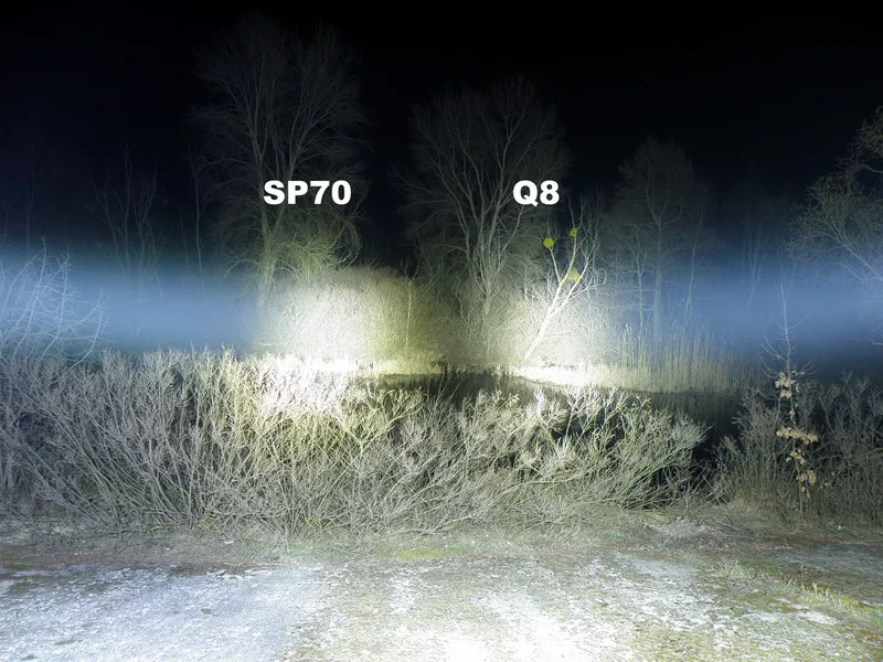 

Sp70 Ultra Bright 26650 Led Flashlight High Power 5500lm Tactical 18650 Light Cree Xhp70.2 With Atr 2 Groups Ramping