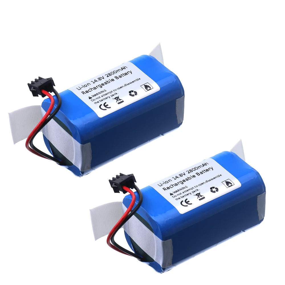 

Литий-ионный аккумулятор для Conga Excellence 14,4 2800 Ecovacs Deebot N79 N79S DN622 Eufy RoboVac 11 11 11S RoboVac 30, 1-4 шт., 990 в, 1090 мАч