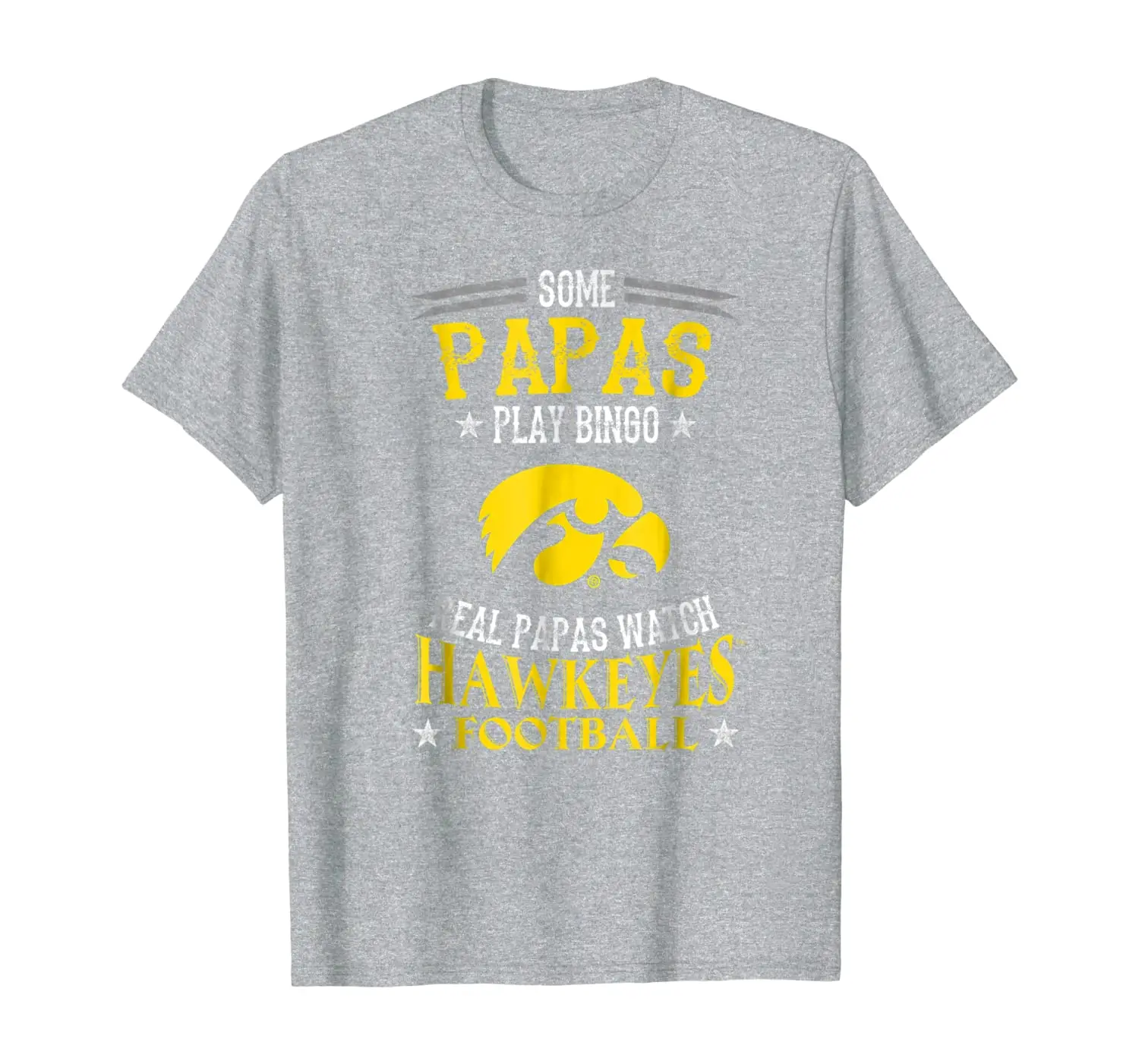 

Iowa Hawkeyes Real Papas - Bingo T-Shirt - Apparel