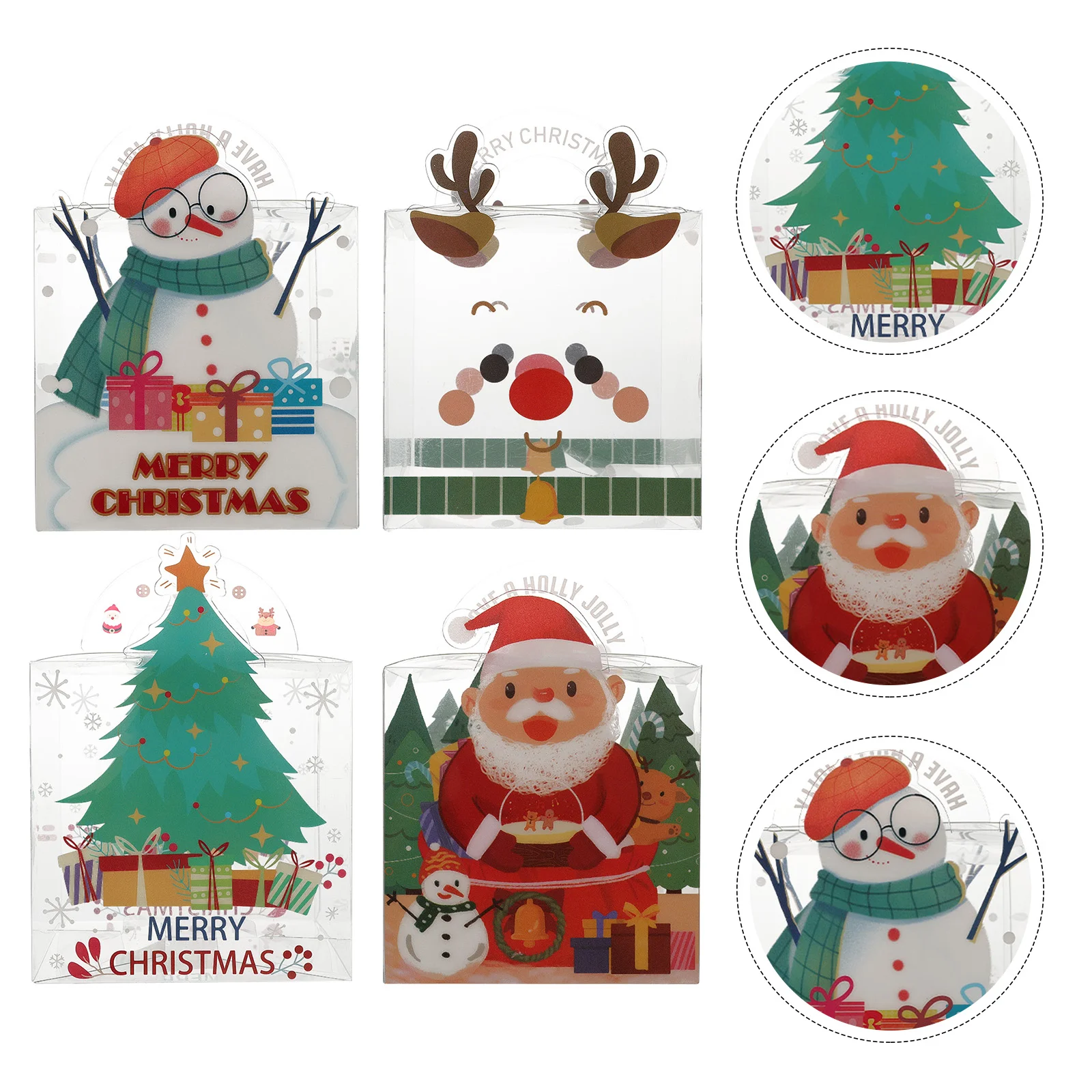 

4 шт., коробки для упаковки подарков