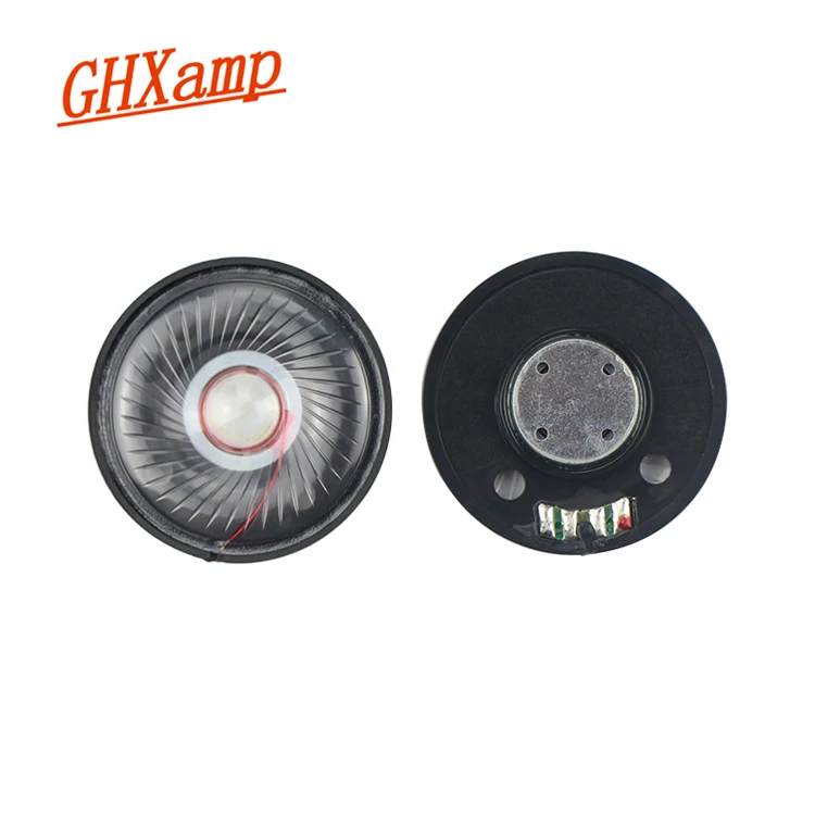 GHXAMP 50 мультимедийный динамик для наушников гарнитура драйвер 32Ohm 112db HIFI запчасти для ремонта динамика для наушников 2 шт
