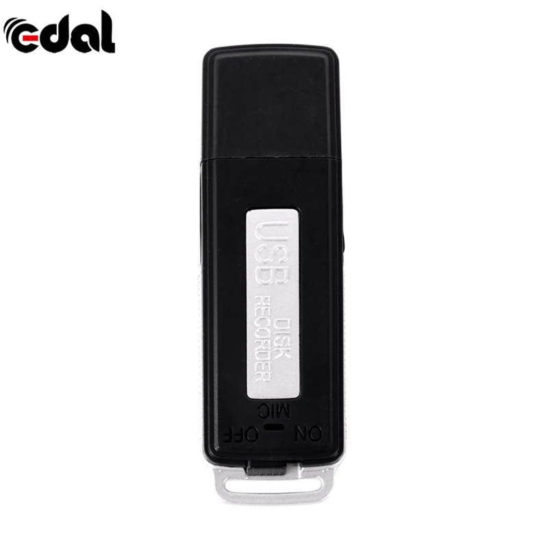 EDAL 2 в 1 Мини 8 Гб USB ручка флеш-накопитель цифровой Аудио Диктофон 70 часов
