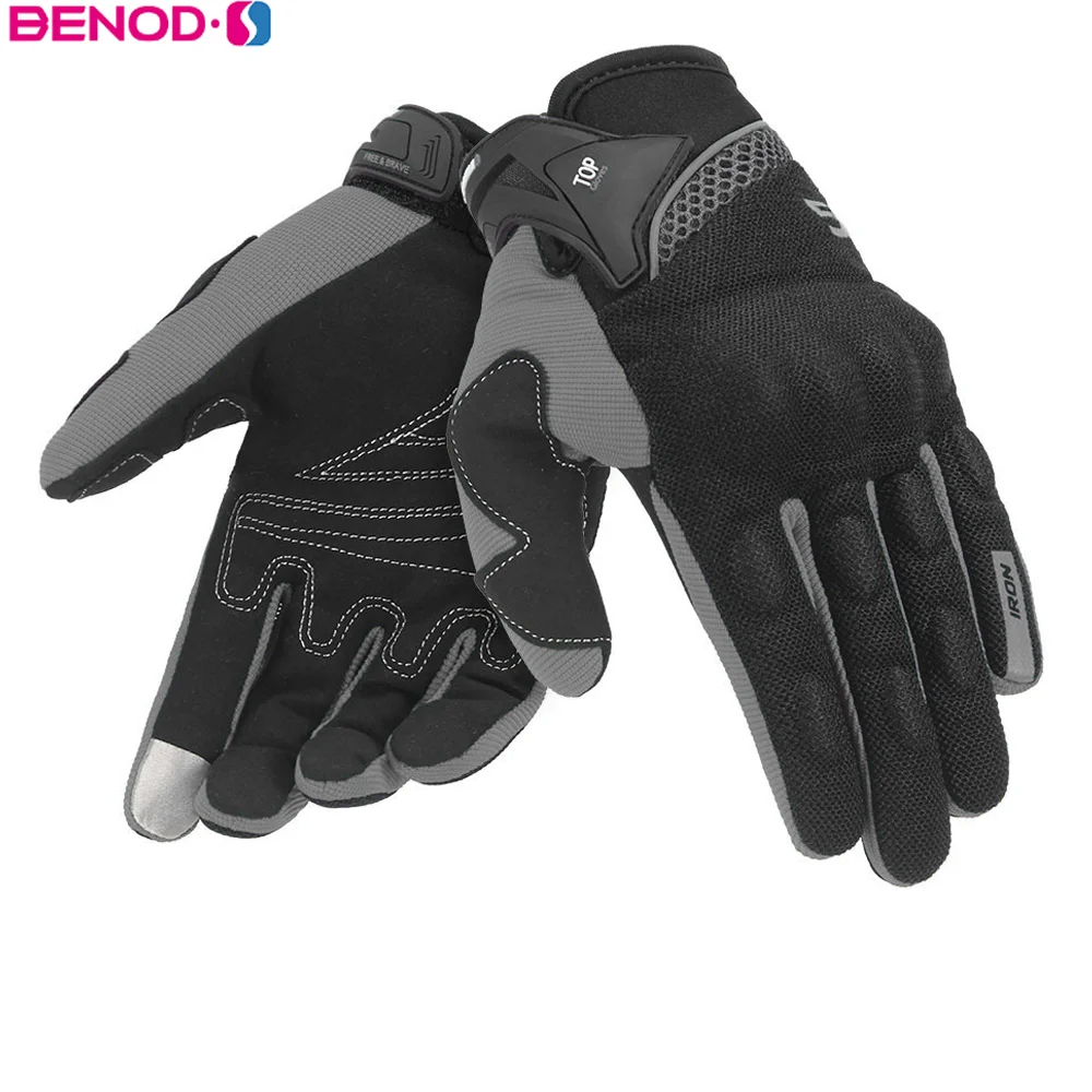 

Motorcycle Glove Guantes Moto Touch Screen Full Finger Breathable Outdoor Motorbike Racing Mountain Cycling Gloves Summer