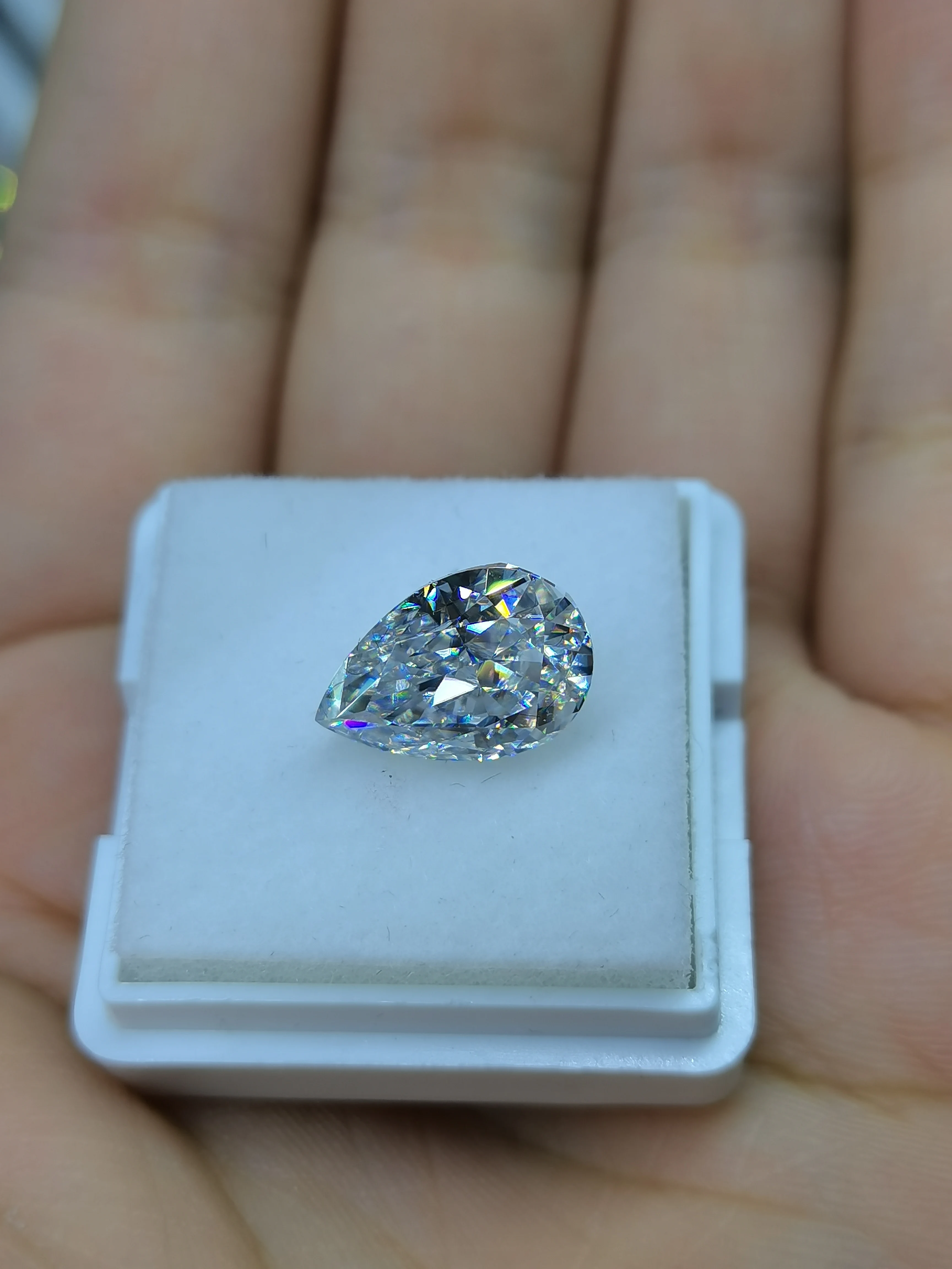Бриллиантовый тестер Holycome Moissanite 4x6-10x14 мм D VVS1 GRA Reddit рассыпчатые драгоценные камни