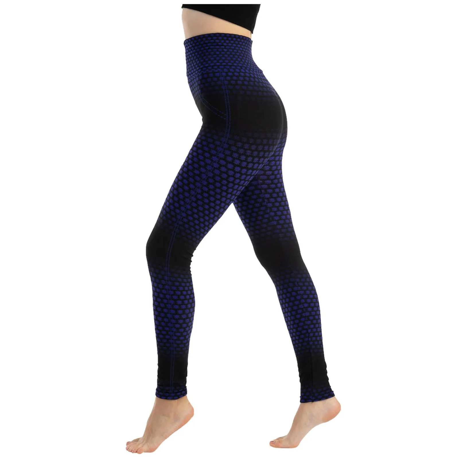 

New Hot Sale Pants Women Gradient Color High Waist Stretch Strethcy Fitness Leggings Female Sport Casual Yoga Pant 2021