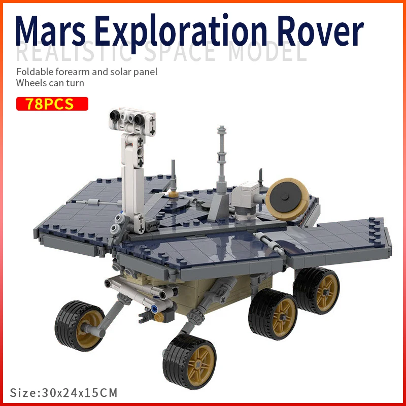 

Aerospace Series Bricks UCS Opportunity/spirit Mars Exploration Rover Building Blocks Space Friends Toys for Children Boys Gifts