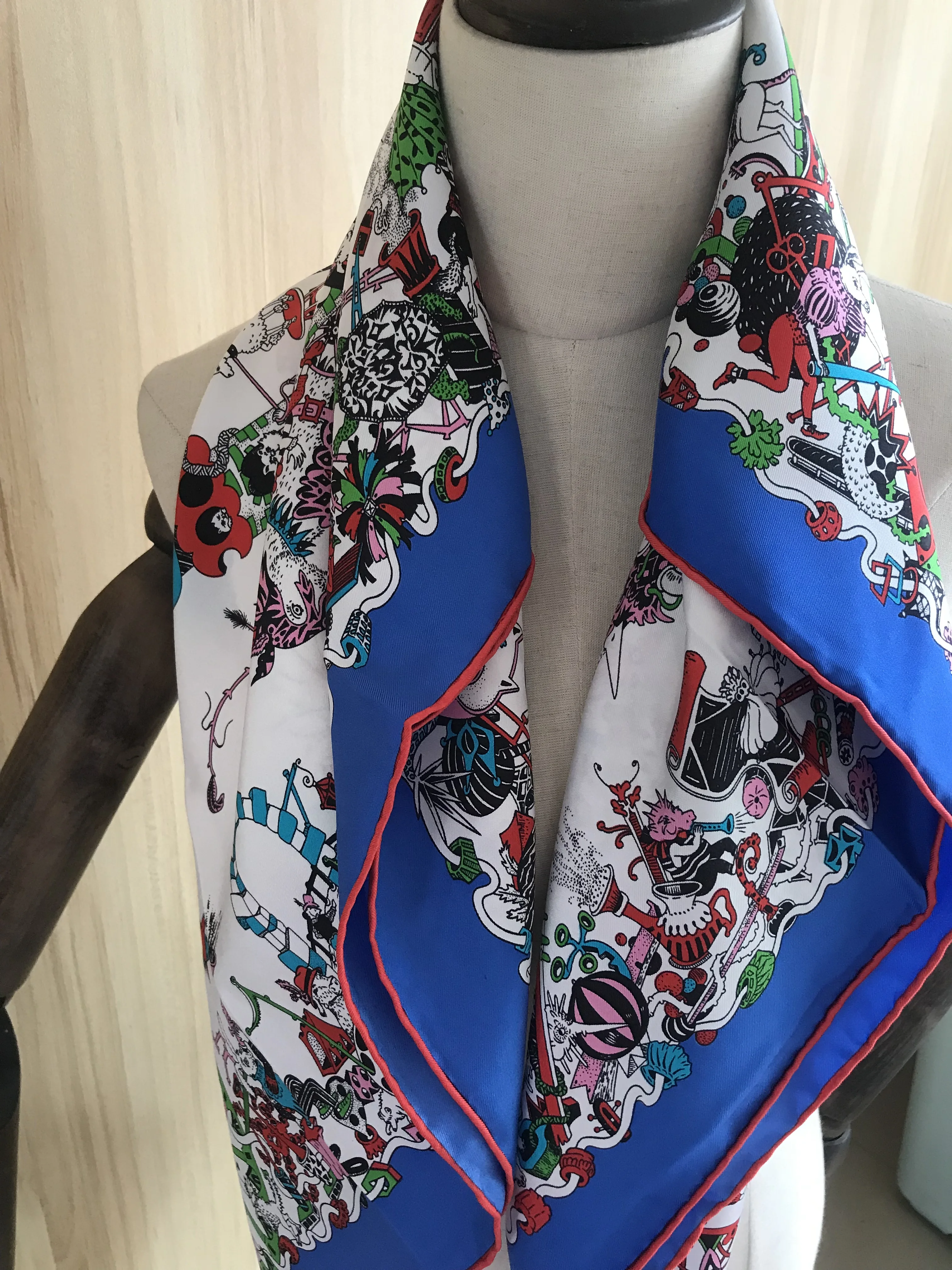 

2020 new arrival spring autumn elegant 100% pure silk scarf twill hand made roll 90*90 cm shawl wrap for women lady gift