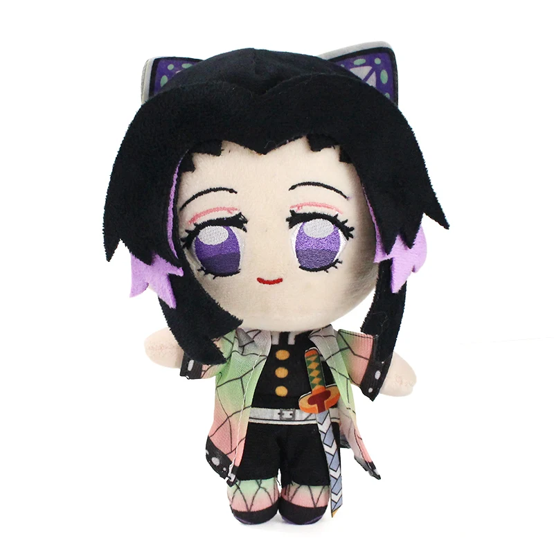 

Demon Slayer Plush Toys Kochou Shinobu Kamado Nezuko Tanjirou Inosuke Zenitsu Rengoku Kyoujurou Sabito Douma Soft Stuffed Dolls