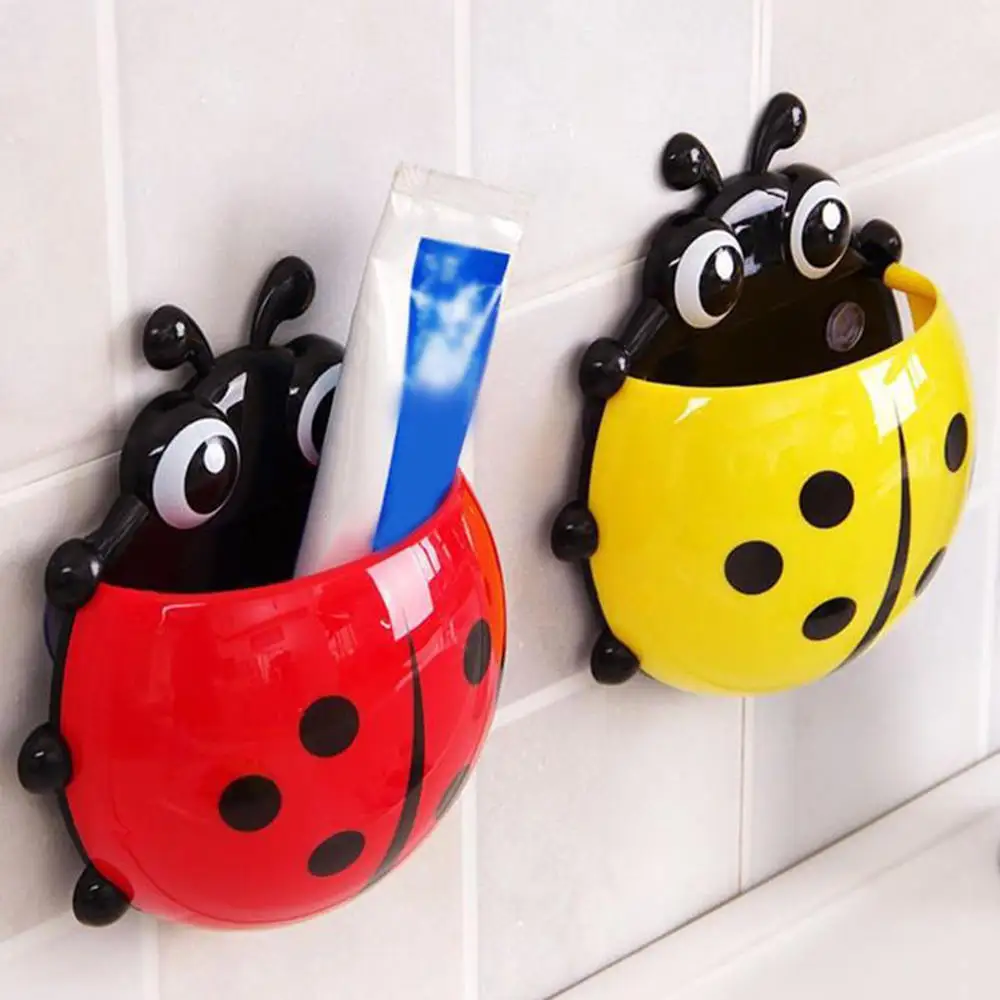 

2/4PCS Bathroom Accessories Set Toothbrush Holder Toothbrush Wall Mount Rack Bathroom Tools Set Storage Supplies