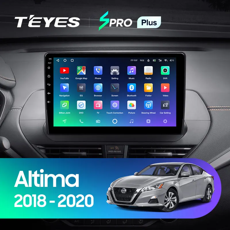 TEYES SPRO Plus Штатная магнитола For Ниссан Альтима Nissan Altima L34 2018 2019 2020 Android 10 до 8-ЯДЕР 4 +