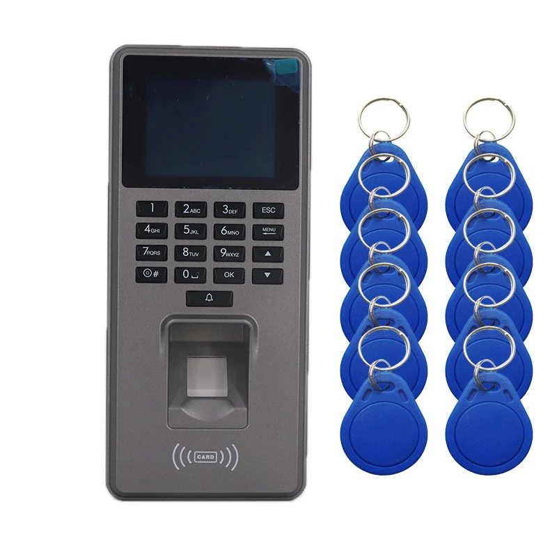 Клавиатура контроля доступа отпечатков пальцев TCP/IP/USB RFID считыватель карт