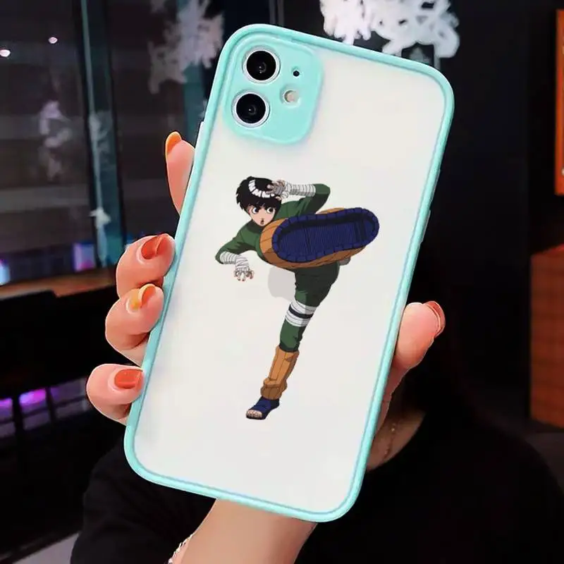 

Rock Bruce Lee Phone Case Matte Transparent for iPhone 7 8 11 12 s mini pro X XS XR MAX Plus cover funda