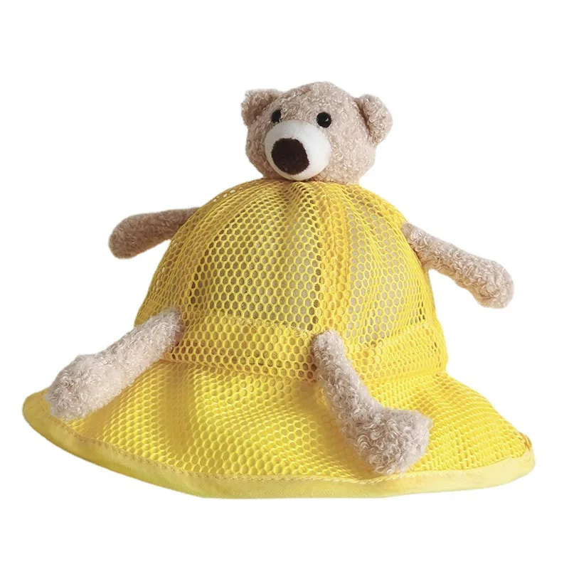 

Cartoon Kids Bucket Hats Summer Outdoor Cute Bear Children Sun Hat Girl Boy Baby Basin Cap Infant Toddler Beach Fisherman Caps