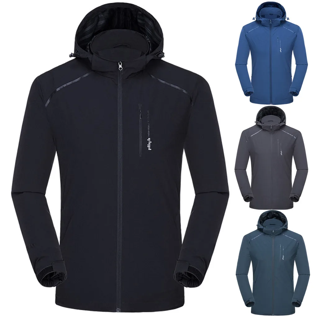 Ветровка мужская для активного отдыха Спортивная дождевая куртка