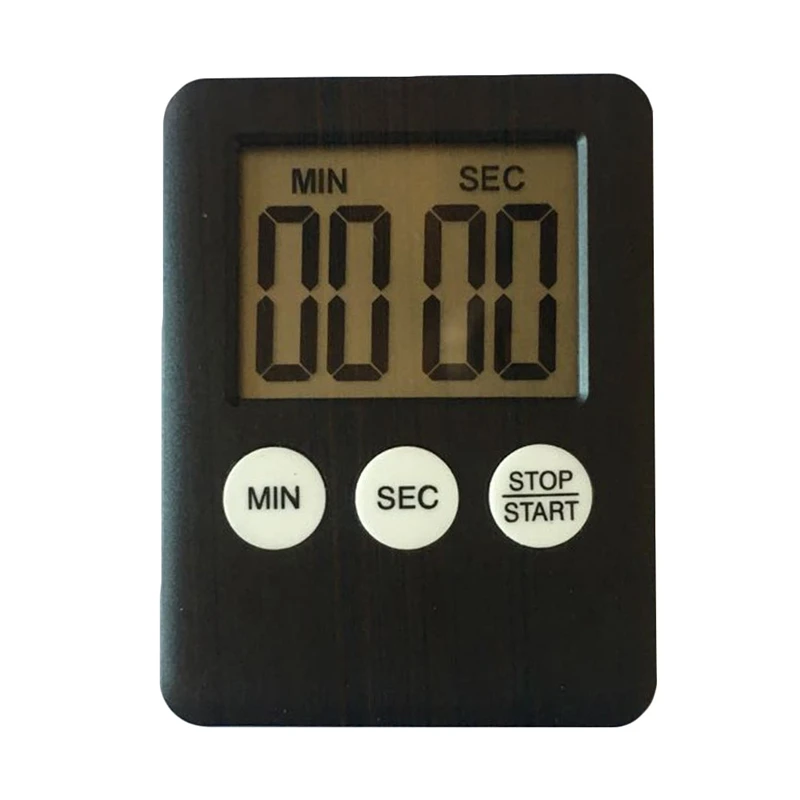 

A Digital LCD Kitchen Cooking Timer Countdown Alarm Magnet Clock Electronic Cooking Count Up Clock
