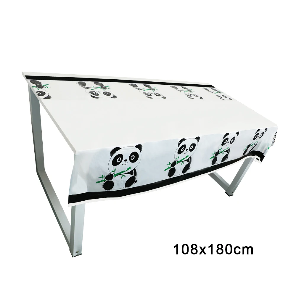 

Panda tablecloth boys and girls birthday party supplies