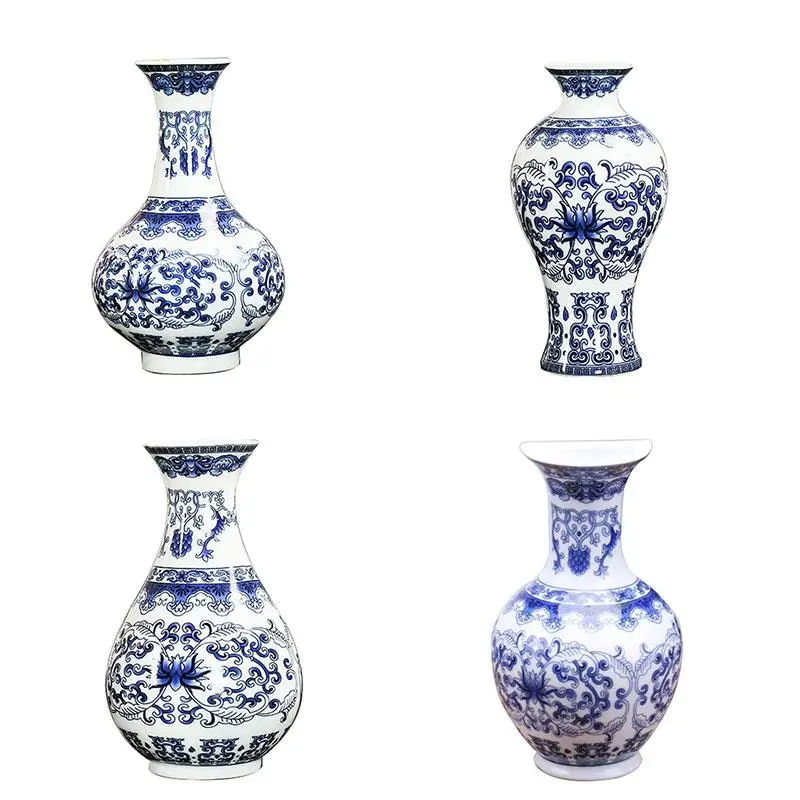 Wall Mounted Ceramic Flower Vases Antique Porcelain Vase Home Decoration | Дом и сад