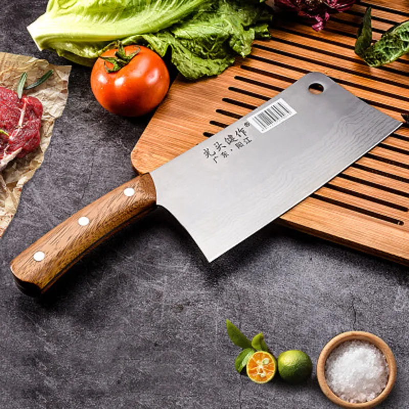 Нож мясника Liang Da из нержавеющей стали Профессиональный кухонный резец 8 дюймов с