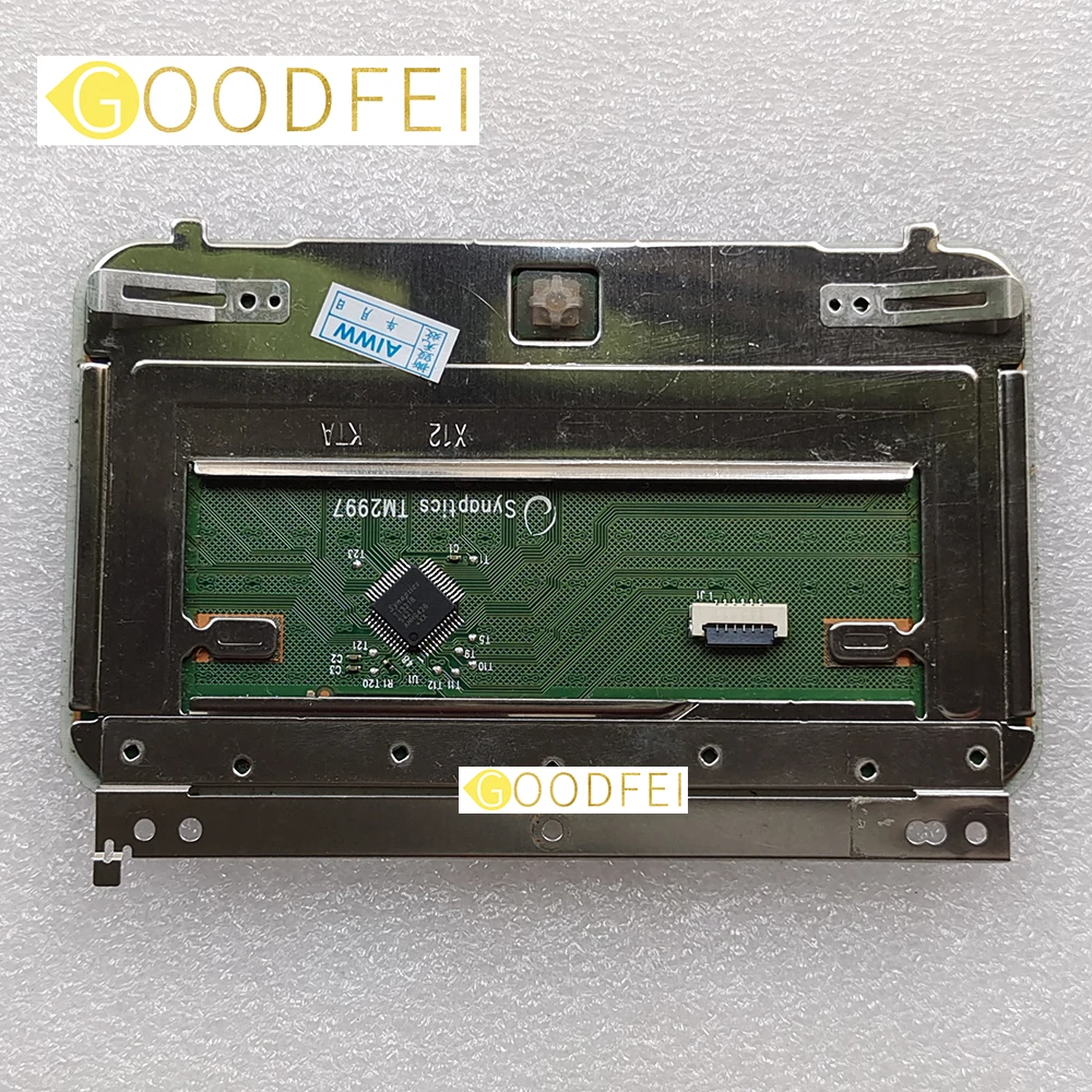 

Original New For HP 15-AB 15-ab525tx 15-ab291tx 15-ab065tx TPN-Q159 Touchpad Clickpad Trackpad Mouse Board Silver TM2997