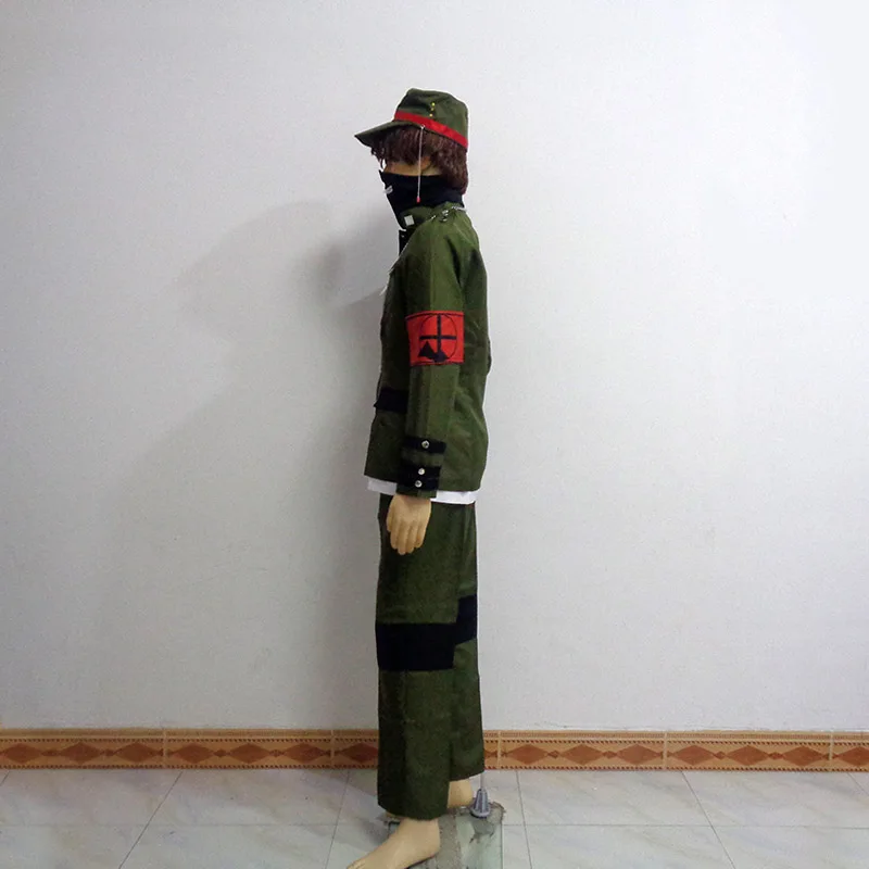 Фото Новая военная форма Danganronpa V3 Korekiyo Shinguji, потому что Рождественская вечеринка, Хэллоуин, карнавальный костюм на заказ, любой размер №4