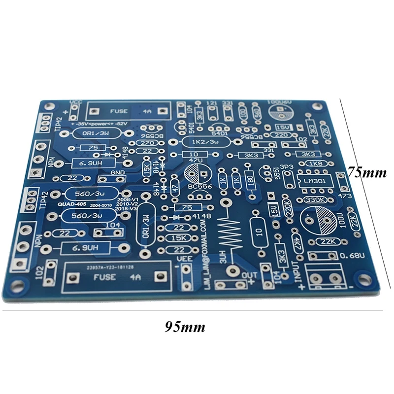 2 шт. QUAD405 o усилитель мощности плата 100 Вт x стерео DIY KIT собранная | Электроника