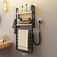 towel warmer with built in timer with temperature control wall mounted electric heated towel racks for bathroom