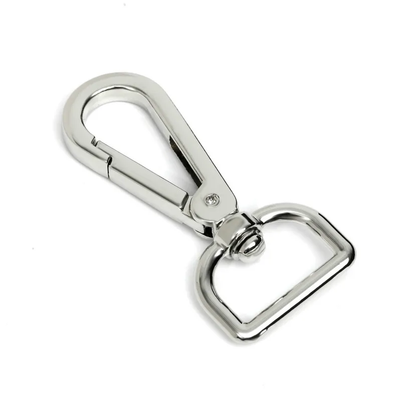 Поворотные застежки карабины 50 шт./лот золотистые серебристые бронзовые крючок