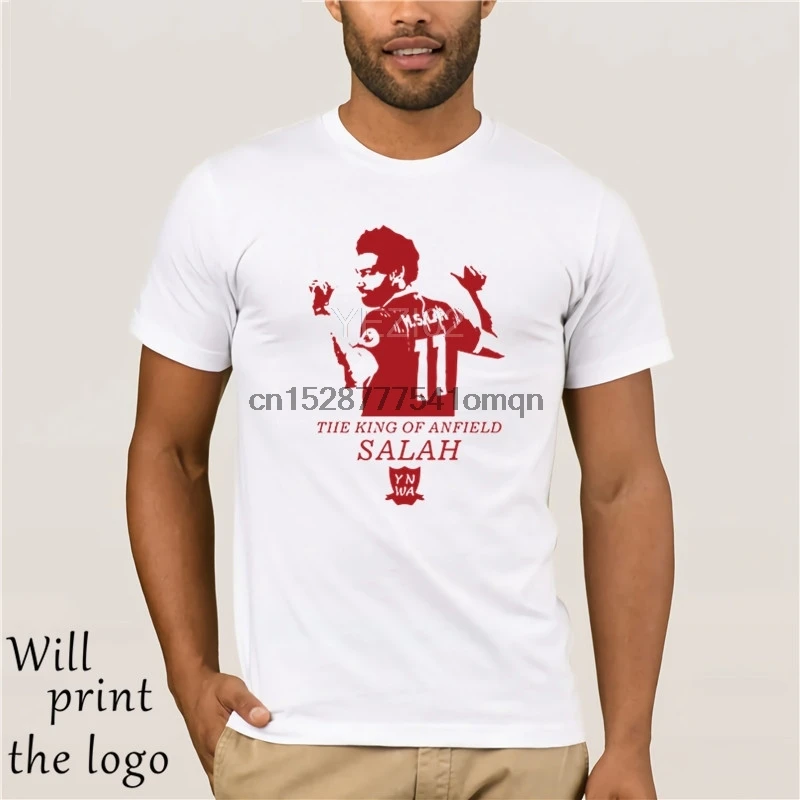 Мужская футболка на осень и зиму с египетской звездой #11 Мохамед Салах футболки