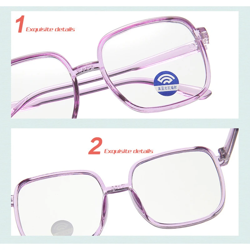 LongKeeper дети анти-синий светильник Классическая оправа для очков квадратная